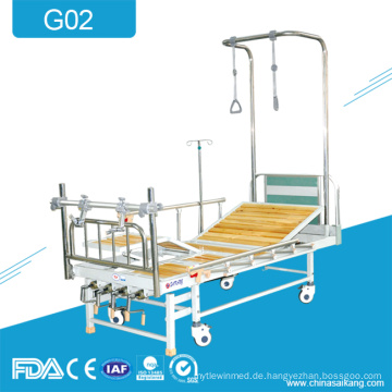 G02 Medical 4-Crank Orthopädische Traktion Rehabilitation Produkte Bett